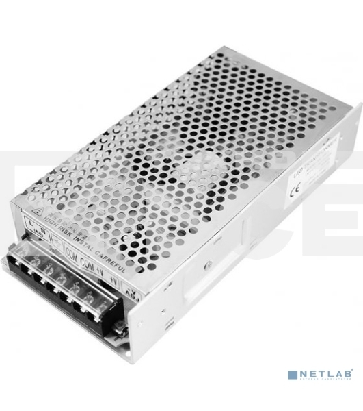 Источник питания 220 V AC/12 V DC 9 A 100 W с разъемами под винт, без влагозащиты (IP23)