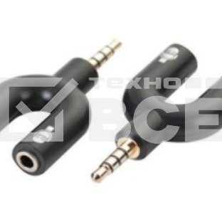 Разетвитель наушники и микрофон mini jack