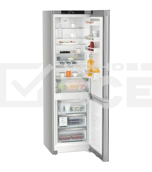 Холодильник Liebherr CNgbc 5723-22 001 серебристый двухкамерный 266/100л морозилка снизу