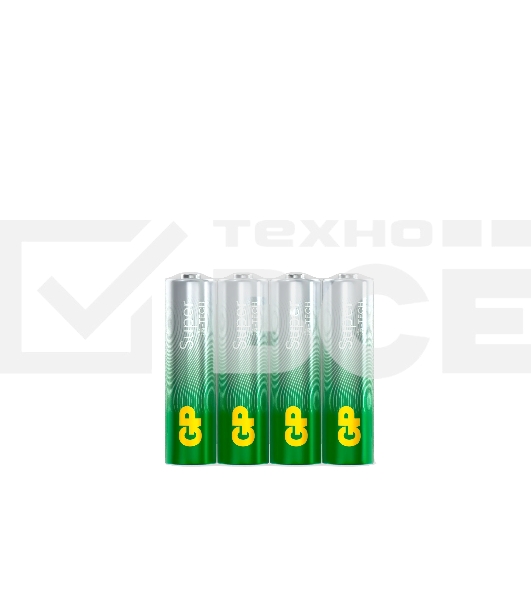 Батарейка GP 15AA21RA-2CRS4 96/384 (4шт./AA в уп-ке) (4891199226175) аналог 1276607