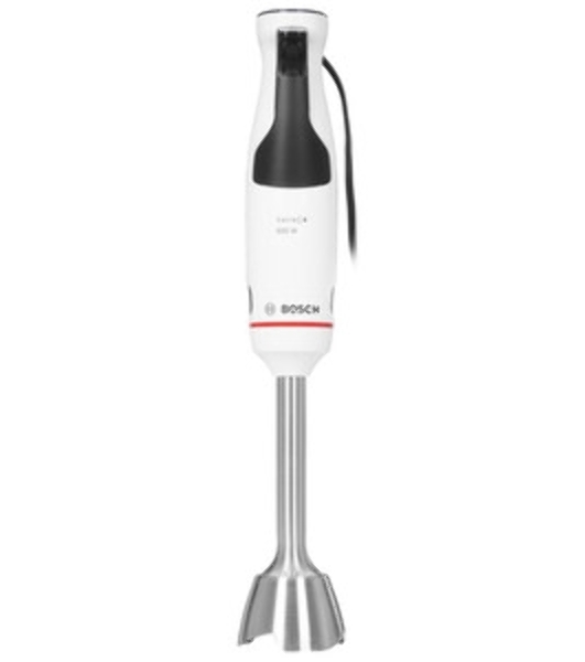 Блендер погружной Bosch MSM4W220 белый, 600 Вт, плавная регулировка, турбо