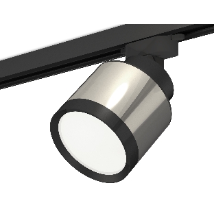 Светильник Ambrella light XT8120001 PSL/SBK/PBK серебро полированное/черный песок/черный полированный GX53
