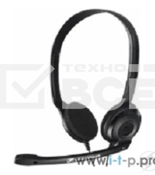 Гарнитура Sennheiser PC 3 CHAT черный 2м накладные оголовье (504195)