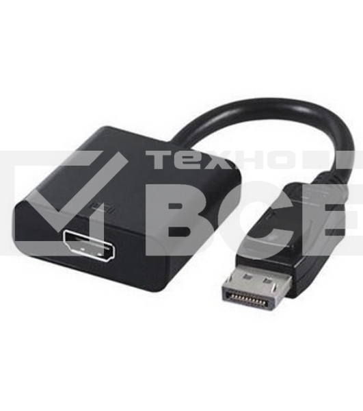 Переходник DisplayPort - HDMI Cablexpert A-DPM-HDMIF-002, 20M/19F, пакет