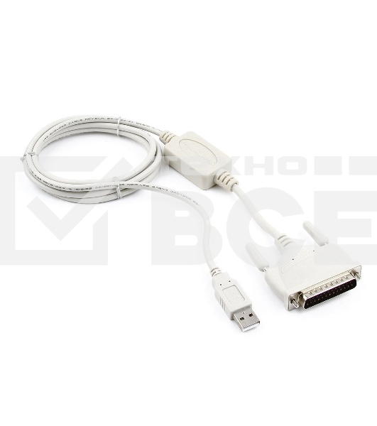 Переходник Gembird Переходник с USB DB25M/AM 1.8m UAS112 блистер