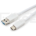 Кабель USB Cablexpert CCP-USB3-AMCM-6-W, USB3.0 AM/USB Type-C, 1.8м, белый, пакет, фото7