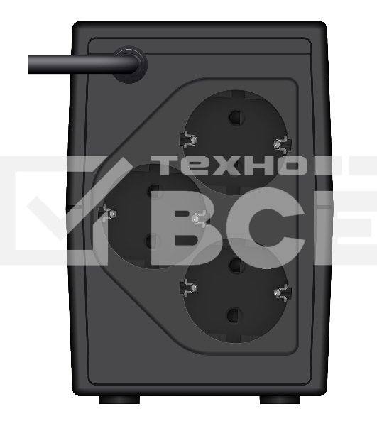 Источник бесперебойного питания Ippon Back Basic 650S Euro 360Вт 650ВА черный