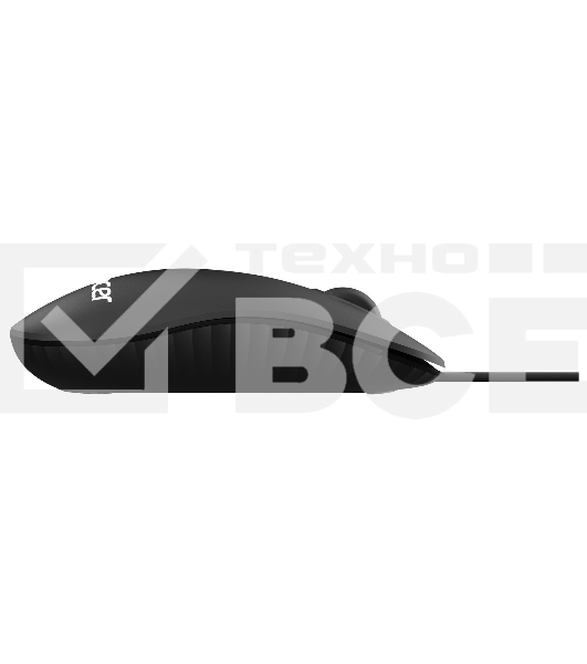 Мышь проводная Acer OMW122 черный, 1200 dpi, USB, кнопки - 3