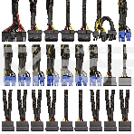 Серверный блок питания  1100W ExeGate EX292215RUS ServerPRO-1100RADS (ATX, for 3U+ cases, КПД 82% (80 PLUS), 14cm fan, 24pin, 2(4+4)pin, 6xPCIe, 8xSATA, 4xIDE, Cable Management, black), фото6