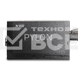Блок питания ADATA XPG  PYLON650B-BLACKCOLOR, 650 Вт, 80 PLUS Bronze, 120мм, черный