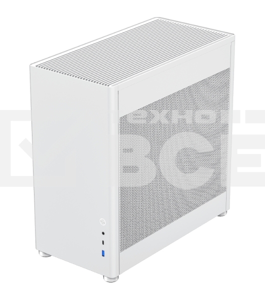Компьютерный корпус Gamemax MeshBox White ATX case, white, w/o PSU, w/1xUSB3.0+1xType-C, 1xCombo Audio