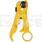 Универсальный инструмент для зачистки витой пары (UTP/STP) Hyperline HT-352, круглого телефонного кабеля кат. 5, коаксиального кабеля RG-59/6/11/7, плоского телефонного кабеля, фото6