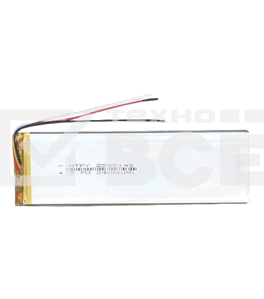 Аккумулятор Li-Pol (батарея) 2.5*45*145мм 3pin 3.7V/2400mAh