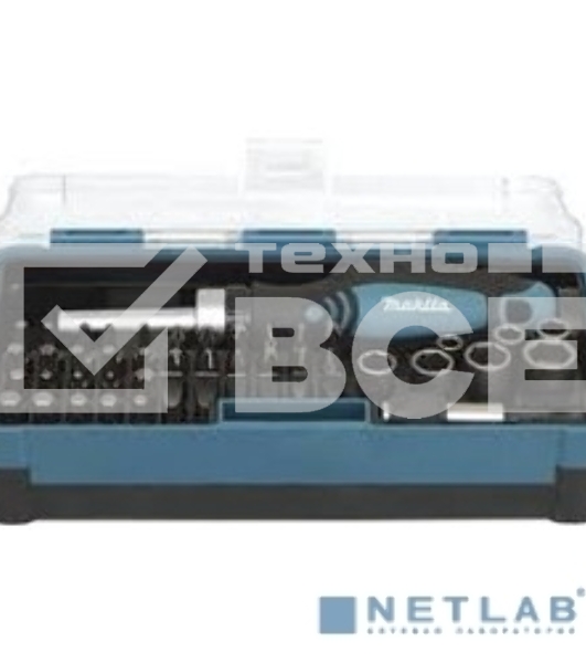 Набор принадлежностей Makita B-36170 47 предметов (жесткий кейс)