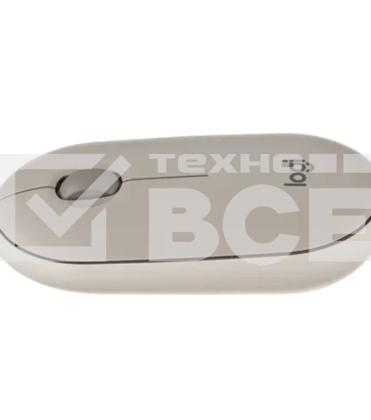 Мышь беспроводная Logitech Pebble M350 серый, 1000 dpi, радиоканал, Bluetooth, USB, кнопки - 3