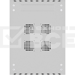 Шкаф серверный NTSS Премиум (NTSS-R42U8080GS) напольный 42U 800x800мм пер.дв.стекл металл 900кг серый 710мм 144кг 1987мм IP20 сталь, фото 1