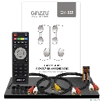 Акустическая система Ginzzu GM-325 2.0 2x60W/BT/USB/SD/FM/AUX/ДУ черный, фото 1