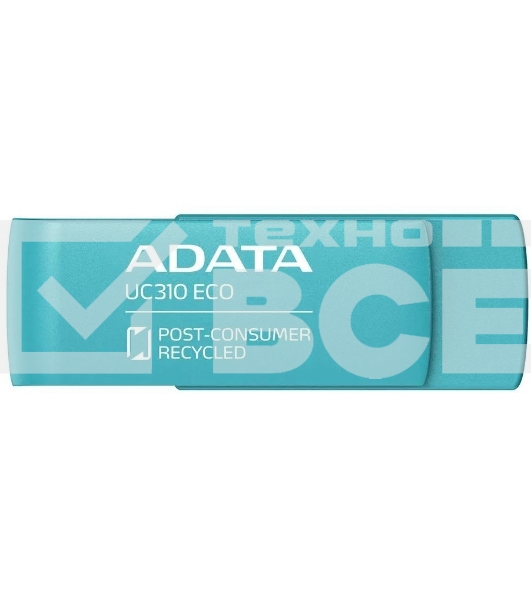 Флеш диск ADATA USB3 64GB GREEN UC310E-64G-RGN