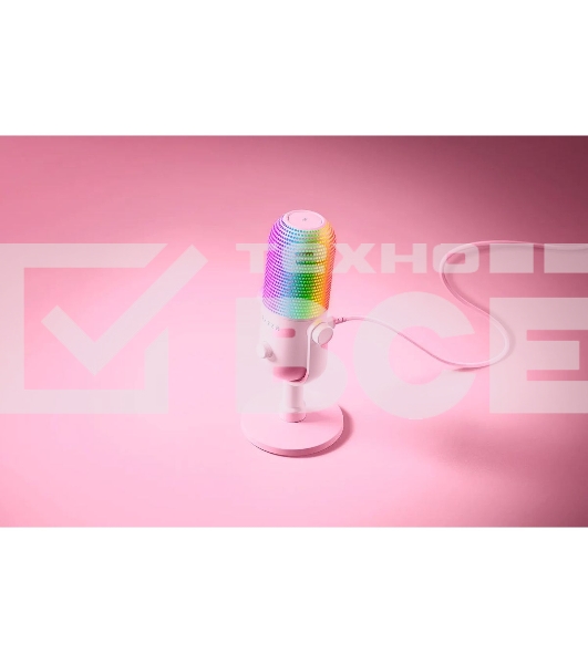 Микрофон Razer Seiren V3 Chroma - Quartz/ Razer Seiren V3 Chroma - Quartz