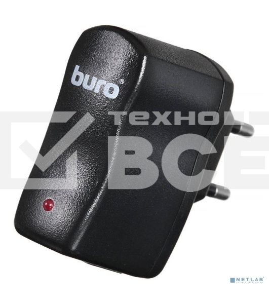 Сетевое зарядное устройство Buro XCJ-021-1A 1A универсальное черный