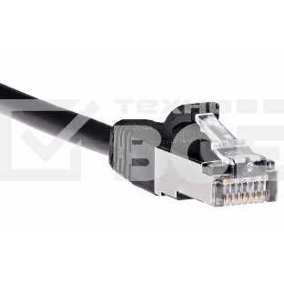 Кабель PATCH CAT5E FTP 3M ANP522B-BK-3M BLACK AOPEN
