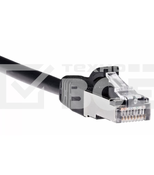 Кабель PATCH CAT5E FTP 3M ANP522B-BK-3M BLACK AOPEN