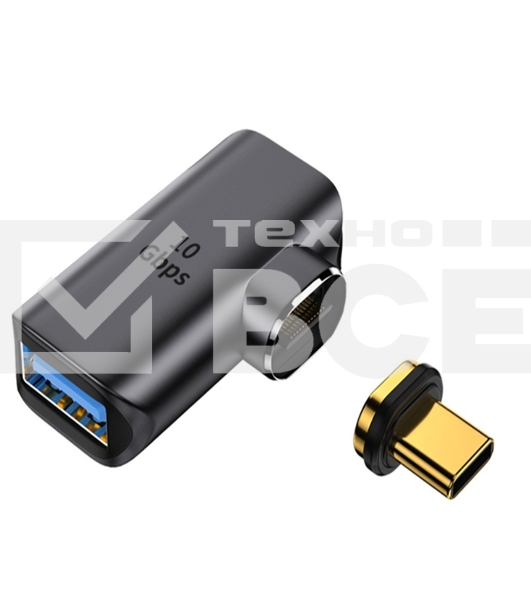 Переходник Type C папа на USB 3.1 мама с магнитным разъемом
