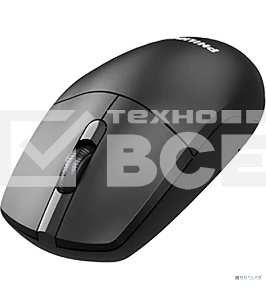 Мышь беспроводная Philips SPK7347 черный, 1600 dpi, радиоканал, USB, кнопки - 3