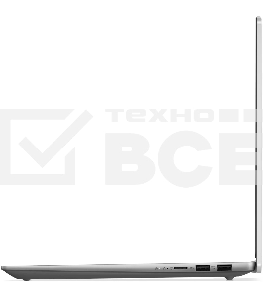 Ноутбук Lenovo IdeaPad Slim 5 14Q8X9 14'(1920x1200 IPS)/Qualcoмм Snapdragon X1P-42-100(3.4Ghz)/16Gb/512PCISSDGb/noDVD/Int:Adreno X1-85/Cam/BT/WiFi/57WHr/war 1y/1.48kg/cloud grey/Win 11Home + 65W, RU kbd