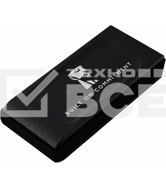 Внешний SSD Kingston XS1000, 1TB, USB 3.2 Gen 2 Type-C, R/W 1050/1000, черный