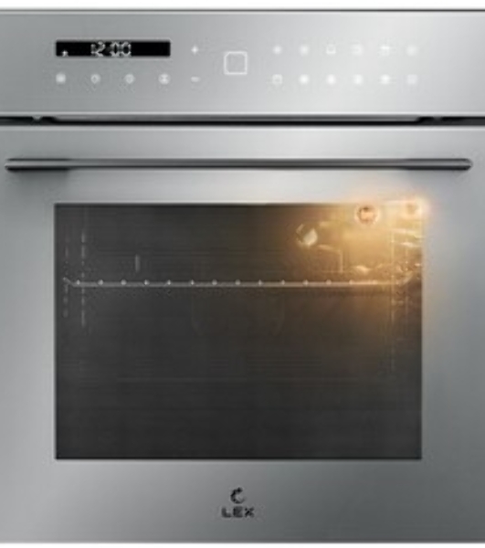 Духовой шкаф электрический LEX EDS 101 GR, встраиваемый, серый