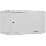 Шкаф коммутационный ЦМО (ШРН-6.350.1) настенный 6U 600x350 мм пер. дв. металл 200 кг серый 300 мм 180 град., фото3