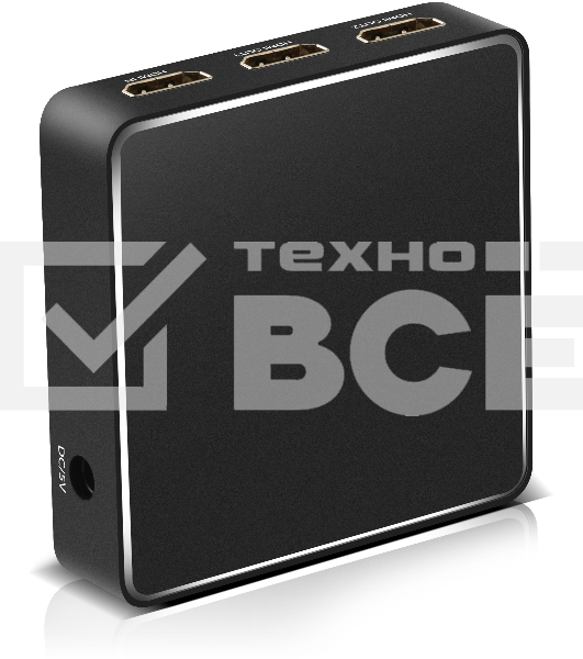 Разветвитель Greenconnect v2.0 HDMI 1на 2 выхода, 4Kx2K 60Hz HDR 4:2:0 серия Greenline Greenconnect Разветвитель v2.0 HDMI 1на 2 выхода, 4Kx2K 60Hz HDR 4:2:0 серия Greenline