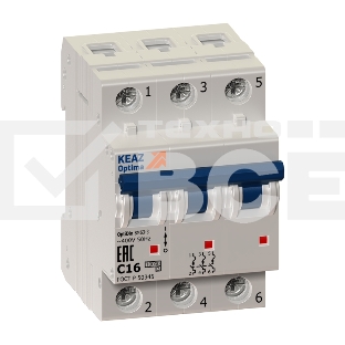 Выключатель автоматический OptiDin BM63-3C32-УХЛ3 (Новый) 260796 КЭАЗ