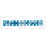 Клеммная винтовая колодка KВ-6 2,5-6, ток 6 A, полиэтилен синий Rexant (10 шт./уп.), фото3