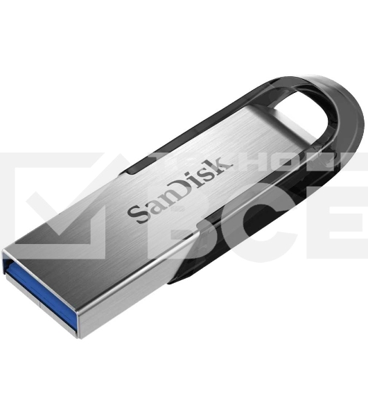 Флеш диск Sandisk 32Gb Cruzer Ultra Flair SDCZ73-032G-G46 USB3.0 серебристый/черный