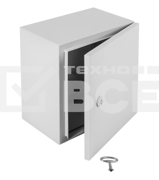 Монтажные шкафы, стойки Elbox Электротех. распред. шкаф IP66 навесной (В800xШ600xГ300) EMW c одной дверью (EMW-800.600.300-1-IP66)