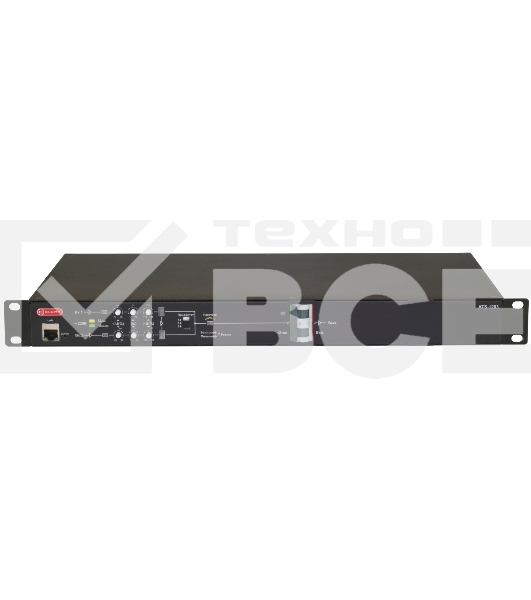 Автоматический ввод резерва Elemy ATS-1203/16/S/E/DO, 1U, 220B, 16A, Ethernet, Digital Output, in (2) C20, out (1) C19 (6) C13