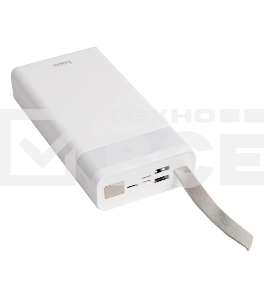 Внешний аккумулятор HOCO J73 Powerful desk lamp power bank, 2.0А (30000mAh), белый