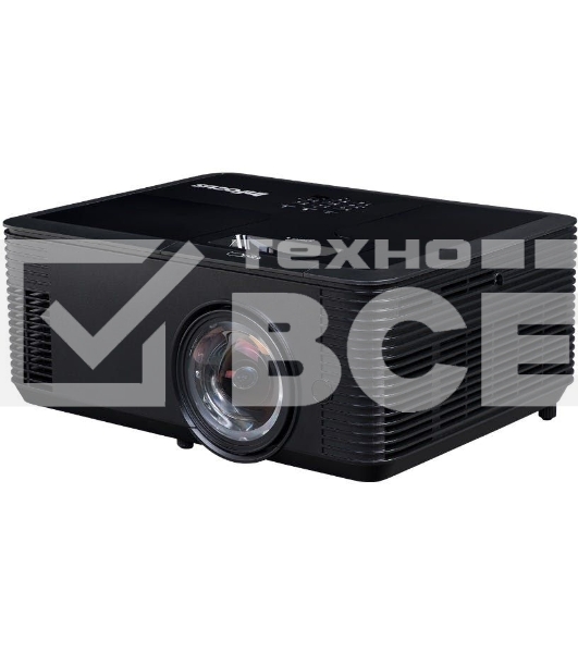 Проектор INFOCUS IN134ST DLP, 4000 ANSI Lm, XGA (1024x768), 28500:1, 0.626:1, 3.5mm in, Composite video, VGA, HDMI 1.4a x3 (поддержка 3D), USB-A (для SimpleShare и др.), лампа 15000ч.(ECO mode), 3.5mm out, Monitor out (VGA), RS232, RJ45, 21дБ, 3,2 кг