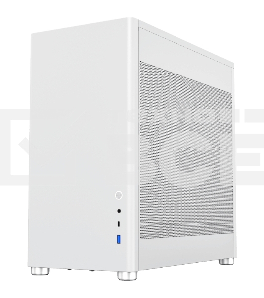 Компьютерный корпус Gamemax MeshBox White ATX case, white, w/o PSU, w/1xUSB3.0+1xType-C, 1xCombo Audio