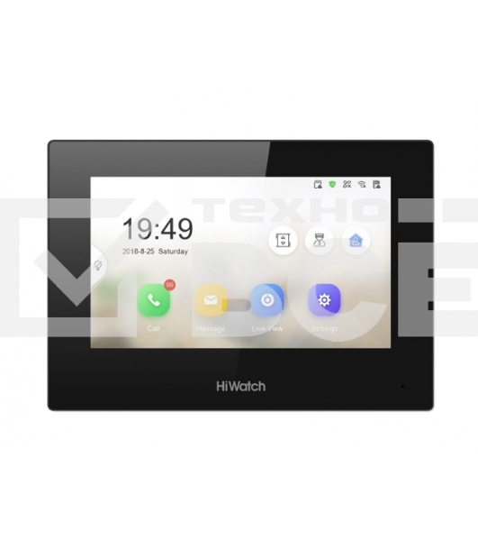 Видеодомофон HiWatch Pro VDP-H3212WB черный