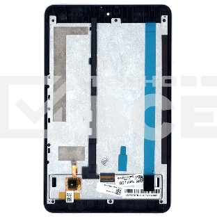 Модуль (матрица + тачскрин) для Acer Iconia One B1-730 черный с рамкой