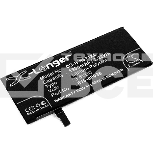 Аккумулятор CameronSino CS-IPH611XL для iPhone 6s 3.8V / 1900mAh / 7.22Wh