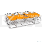 Клемма 5-проводная Wago 221-615 0.5-6мм2 (уп. 15 шт), фото 1