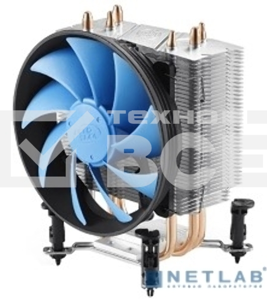 Кулер для процессора DEEPCOOL GAMMAXX300 S1150/S1200/S1366/S1155/S1156/S775/AM2/AM2+/AM3/FM1 24шт/кор, TDP 130Вт, PWM, 17.8~21dB(A), RET