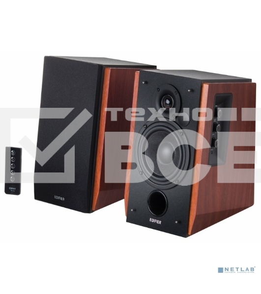 Колонки Edifier R1700BTs 2.0 коричневый 66Вт BT
