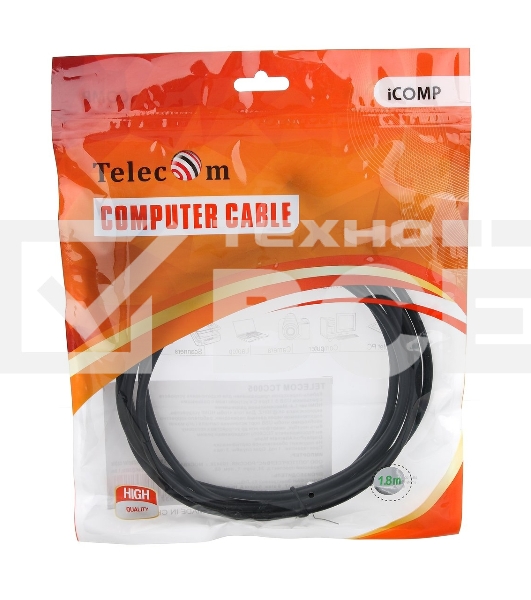 Кабель TelecomUSB3.1 Type-Cm --> HDMI A(m) 4K@30Hz, 1.8m <TCC005-1.8M>