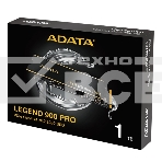 Накопитель SSD ADATA LEGEND 1Tb 900 PRO, M.2(22x80mm), NVMe 1.4, PCIe 4.0 x4, 3D NAND, R/W 7400/6000MB/s, IOPs н.д./н.д., TBW 600, DWPD 0.3 (5 лет), фото10