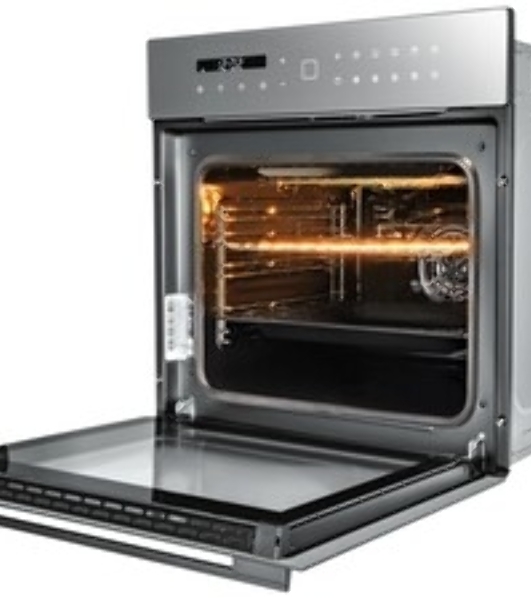 Духовой шкаф электрический LEX EDS 101 GR, встраиваемый, серый